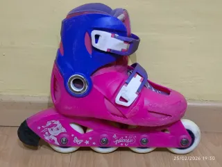 Patines Oxelo Play 3 Rosa/Morado Talla 30-32