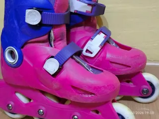 Patines Oxelo Play 3 Rosa/Morado Talla 30-32