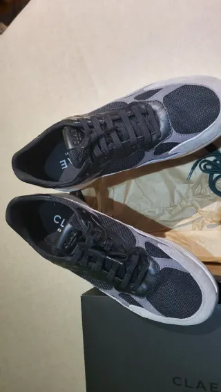 Zuma Clae Quiet Grey Black Sneakers