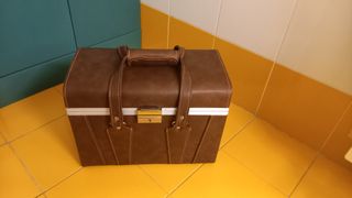 Valigetta vintage per attrezzatura fotografica