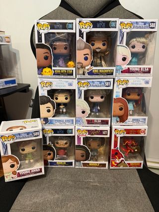 Funko Pop! Colección Disney Wish, Frozen, Mulan