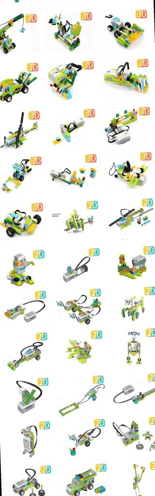 KIT robótica compatible con LEGO Wedo 2.0