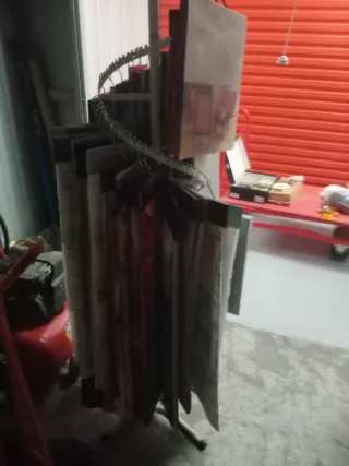 Perchero Muestrario Tapicería