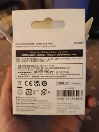 Aguja Tocadiscos Audio-Technica MNV95C