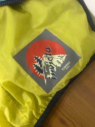 Giacca a Vento Invicta Blu Verde Azzurra