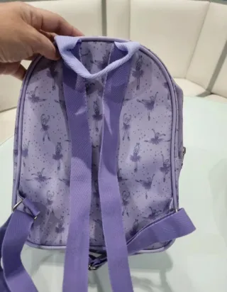 Mochila infantil bailarinas morada