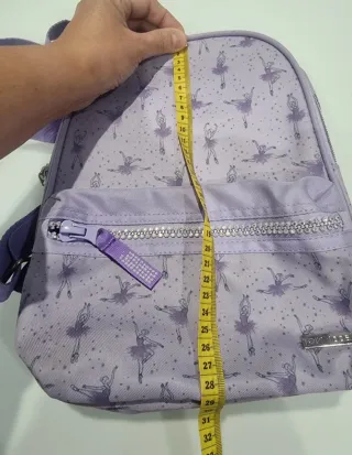 Mochila infantil bailarinas morada