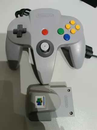 Mando Nintendo 64 + Rumble Pack