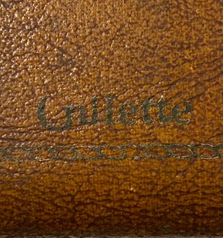 Antigua maquinilla afeitar Gillette con estuche