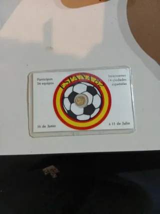 Moneda 100 pesetas Mundial 82