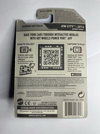 Hot Wheels Ferrari 458 Italia HW City