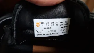 Zapatos Timberland Piel Talla 41.5. Waterproof