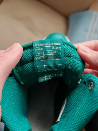 Zapatillas Nike Air Force 1 High verdes