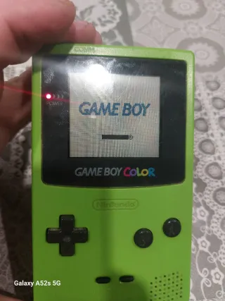 Nintendo Game Boy Color Verde
