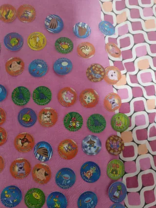 Lote tazos Pokémon colección 3