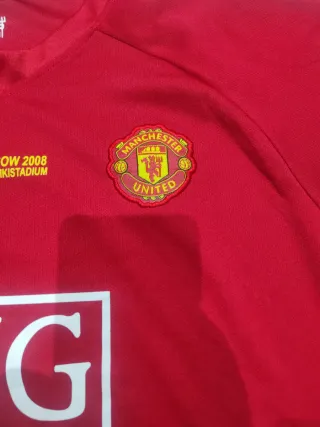 Camiseta Manchester United Final Moscú 2008