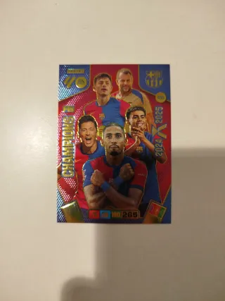 Carta Cromo Adrenalyn Campeones de liga 2024-2025