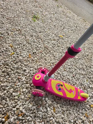 Patinete infantil 3 ruedas rosa