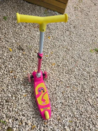 Patinete infantil 3 ruedas rosa