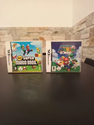 Super Mario 64 DS e New Super Mario Bros DS