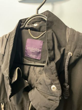 Abrigo Violeta by Mango Talla L