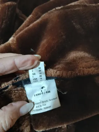 Montone vintage anni 80 taglia 48