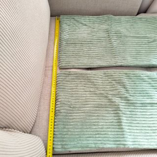 Pack 2 Fundas Cojín Verde Menta