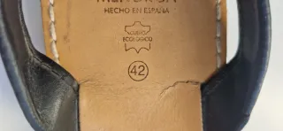 Sandalias Menorquinas Azules Talla 42