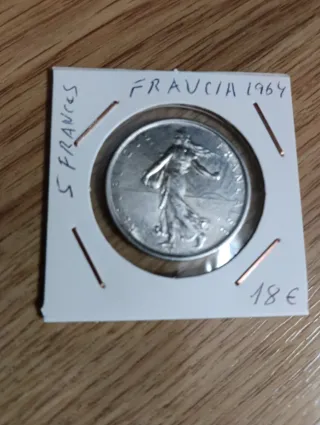 5 Francos Francia 1964