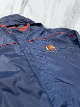 Giacca FC Barcelona vintage blu e rossa