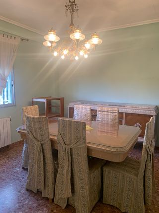 Aparador antiguo mármol y madera años 50