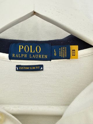 Polo Ralph Lauren Blanco Talla L