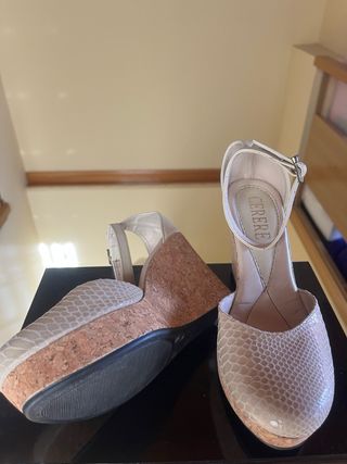 Zapatos de plataforma Cerere talla 36