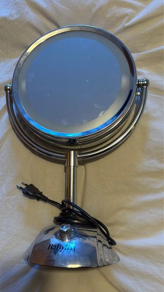 ESPEJO AUMENTO MAQUILLAJE CON LUZ