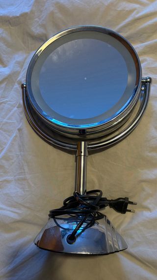 ESPEJO AUMENTO MAQUILLAJE CON LUZ