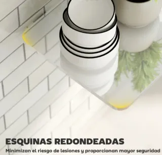 Set di tavoli a parete pieghevoli