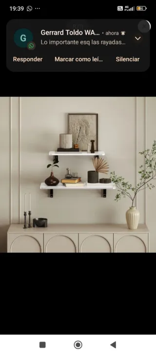 Set di tavoli a parete pieghevoli