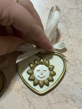 Decorazioni piccole vintage da appendere cuori