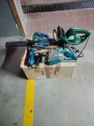 Garlopa eléctrica con correa dentada