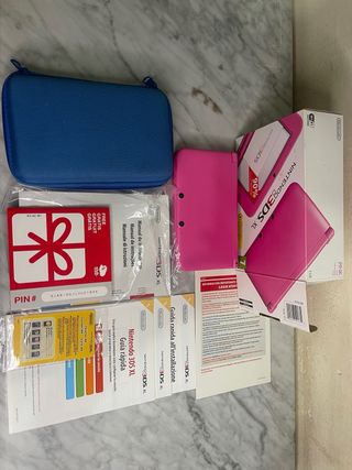 Nintendo 3DS XL Rosa - Completa con scatola e accessori