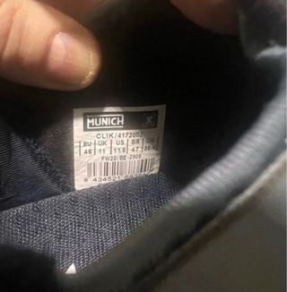 Zapatillas Munich Clik 02 Talla 46