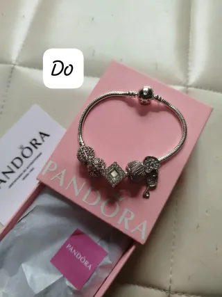 Pulsera Pandora Plata con Caja