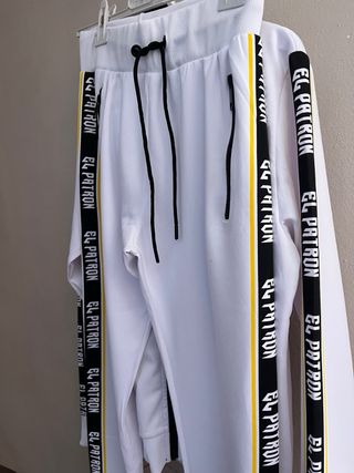 Chándal Blanco El Patrón Talla S