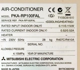 Aire Acondicionado Mitsubishi Averiado