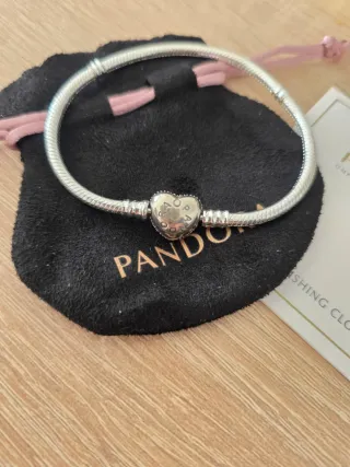 Pulsera  Corazón Brillante