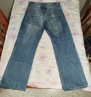 Pantalones vaqueros rectos para hombre