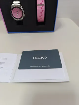Seiko 5 x Pink Panther SRPM07 Ed. Limitada