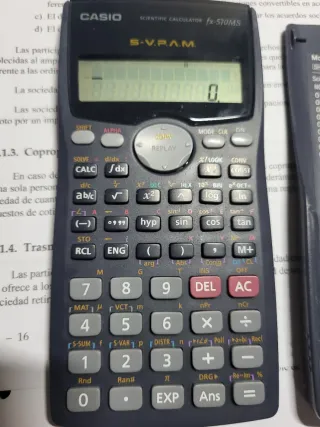 Calculadora Científica Casio fx-570MS