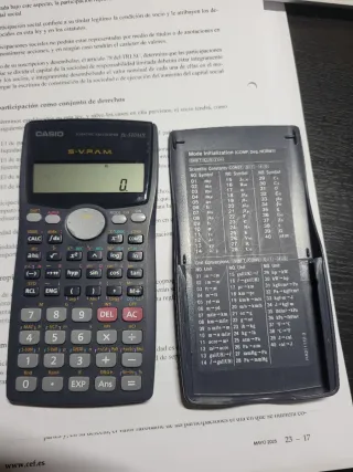 Calculadora Científica Casio fx-570MS