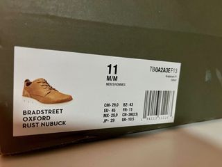 Zapatos Timberland Bradstreet Oxford Rust Nubuck